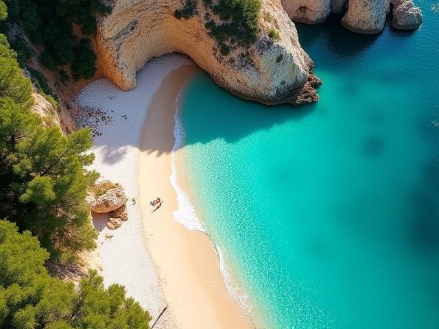 Cala cristalina en la Costa Brava