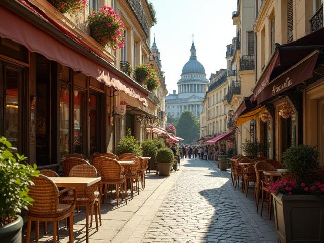 Vistas de Montmartre en París